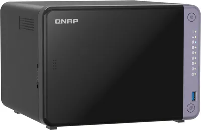 Produktbild von QNAP TS-632X, NAS, Tower, Alpine, Alpine AL-524, 4 GB, DDR4