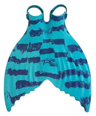 Produktbild von Finis Luna Eclipse Meerjungfrauen-Schwimmflosse | Petrol/Dunkelblau | Größe 28–35