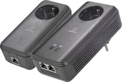 Immagine prodotto di Renkforce Powerline WLAN Starter Kit 1,2 Gbit/s PL1200D WiFi (RF-4613334)