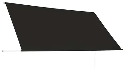 Produktbild von Markise - Ausziehbare Gelenkarmmarkise - 300x150 cm - PVC - Wandmarkise für Terrasse und Balkon - Anthrazit