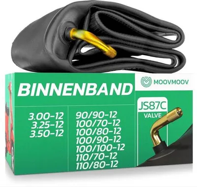 Productafbeelding van MoovMoov binnenband 12 inch voor banden 90/90-12, 100/70-12, 100/80-12, 100/90-12, 100/100-12, 110/70-12, 110/80-12