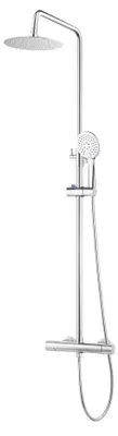 Produktbild von Duschsäule Thermostat Highline Pro inkl. Regendusche und Handbrause Chrom