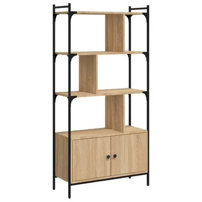 Zdjęcie produktu dla VidaXL 833349, Dąb, Stal, Drewno, 765 mm, 300 mm, 1545 mm