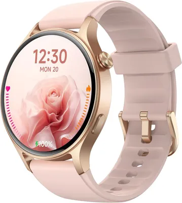 Produktbild von Smartwatch mit Telefonfunktion, 1.32" Touchscreen, Fitnessuhr mit 110+ Sportmodi, Herzfrequenz, SpO2, Stress- & Schlafmonitor, IP68 wasserdicht
