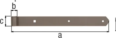 Produktbild von GAH DURAVIS® Ladenband, gerade, abgerundet, perlbeige 600 x 13 mm