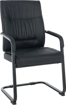 Produktbild von XL Besucherstuhl Anubis schwarz/schwarz
