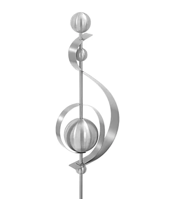 Produktbild von Dehner Deko Skulptur Klefo, ca. 67 x 19 x 10 cm, Edelstahl, silber