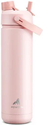 Produktbild von Isolierte Wasserflasche 532ml Edelstahl kalt