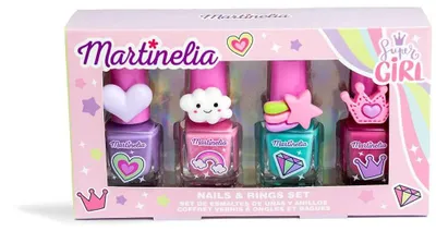 Produktbild von Martinelia Super Girl Gift Set Nagellack Rosa Kinder Rosa One Size