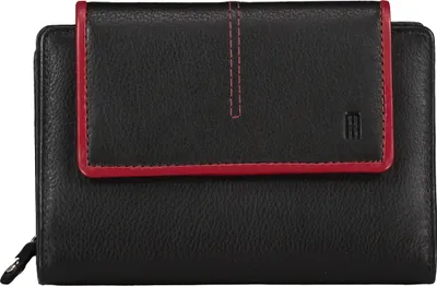 Produktbild von Hausfelder Manufaktur Geldbörse Multicolor Rot 10.5
