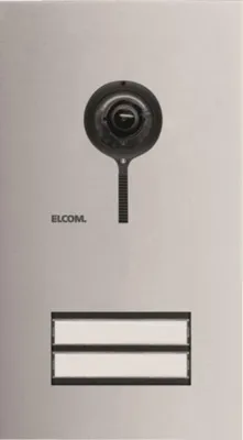 Produktbild von ELCOM Türstation Video 2/1 2D REQ502Y Edelstahl ONE