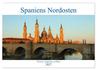 Produktbild von Spaniens Nordosten (Wandkalender 2027 DIN A2 quer), CALVENDO Monatskalender