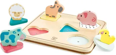 Zdjęcie produktu dla Puzzle z dźwiękami na planszy - Zwierzęta