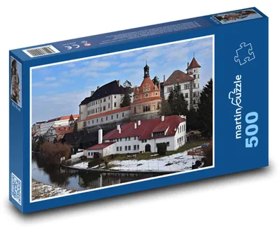 Obrázok produktu pre Puzzle 500 Jindřichův Hradec v zime - martinpuzzle