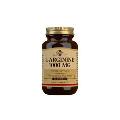Productafbeelding van Solgar Voedingssupplementen, L-Arginine 1000 mg, BI5937
