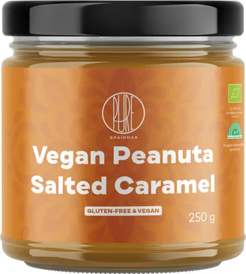 Obrázek produktu pro Vegan Peanuta, Arašídový krém se slaným karamelem 250 g