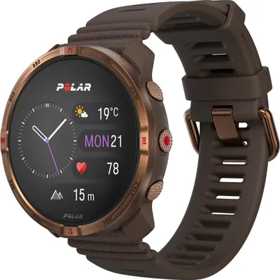 Produktbild von Polar Grit X2 Smartwatch Multisport GPS AMOLED Marrone Rame Batteria Lunga
