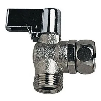 Image de WIRQUIN 1 / 4 t, robinet d'arrêt à angle droit chromé
