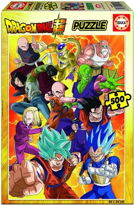 Immagine prodotto di Educa Borras - Puzzle 500 elementów Dragon Ball Super - Oficjalny produkt premium