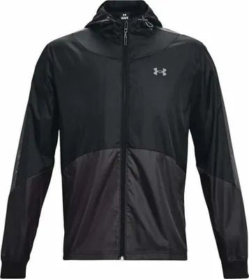 Produktbild von Under Armour UA Legacy Windbreaker Jacket Black/Jet Gray M Laufjacke