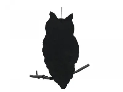 Imagen del producto de EUROPALMS, figura decorativa de búho, modelo Silhouette, 62 cm (83505008)