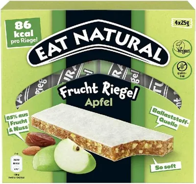 Produktbild von Eat Natural Frucht Riegel Apfel 4x25g