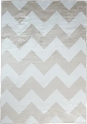 Immagine prodotto di Tappeto Soggiorno Camera da letto Pile corto Design classico Grigio Beige Argento Vintage 120 x 170 cm