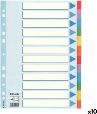 Produktbild von Esselte Multicolour A4 Tabs (10 Stück)