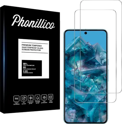 Obrázok produktu pre Tvrdené sklo pre Google Pixel 8 PRO [2 ks] Ochranné sklo Fólia proti poškriabaniu odolná Phonillico®