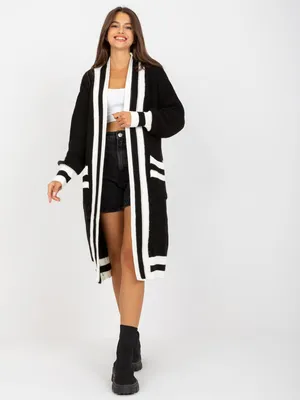 Produktbild von Rue Paris Strickjacke für Frauen Clangaine schwarz Universal