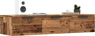 Produktbild von vidaXL Wandschrank Altholz-Optik 102x30x20 cm Holzwerkstoff
