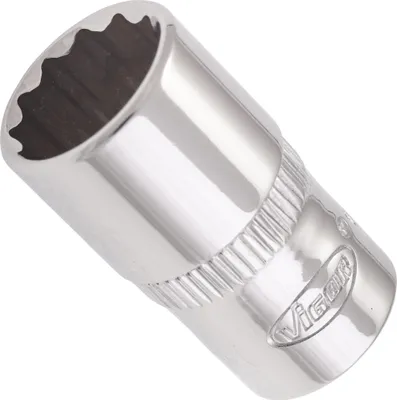Produktbild von Vigor V7514-10, Buchse, 1/4", Metrisch, 1 Kopf/Köpfe, 10 mm, 25 mm