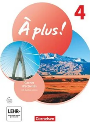 Obrázek produktu pro À plus  1. und 2. Fremdsprache. Band 4 - Carnet d'activités mit Audios online