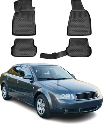 Image de 2000-2008 Audi A4 Limo Avant Tapis TPE noir 4 pcs