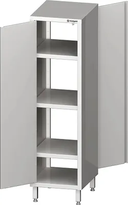 Produktbild von Durchreiche-Hochschrank m. Flügeltüren - 600x600x1800mm