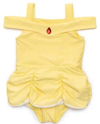 Image de Maillot de bain une pièce « Princesse » Tiny - 6 ans - Jaune | par Great Pretenders