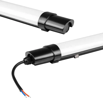 Obrázok produktu pre Svietidlo MasterLED LED odolné proti vlhkosti - 120 cm - 4000 K neutrálna biela - 36 W - čierna - IP65 odolné proti vlhkosti - lineárne svietidlo - lineárna lampa
