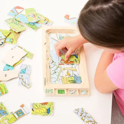 Immagine prodotto di Puzzle a strati "4 stagioni" / 36 pezzi