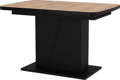 Obrázek produktu pro Jídelní stůl Vicco Fenaro Dub Goldkraft/černá 120 x 80 cm rozšiřitelný, Model 56578