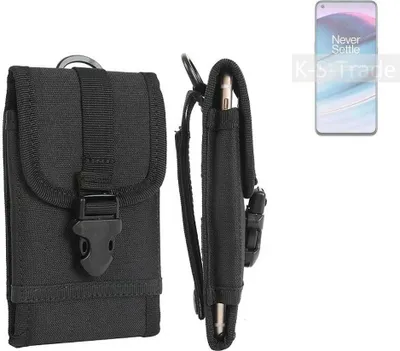 Produktbild von K-S-Trade Holster Handy Hülle kompatibel mit OnePlus Nord N20 5G Holster Handytasche Gürtel Tasche Schutz Hülle Robust Outdoor schwarz