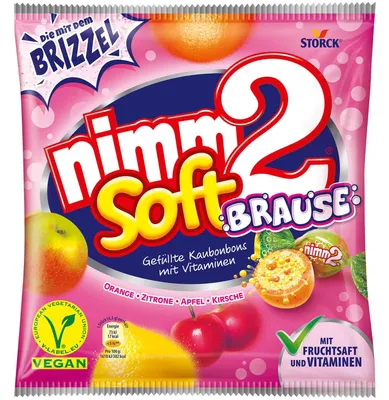 Produktbild von STORCK Nimm2 soft, 195 g, 84,2 g, 65,6 g, 3,8 g, 0,1 g, 1,2 g