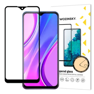 Produktbild von Tempered Glas Wozinsky für Xiaomi Redmi 9 - Schwarz KP9793