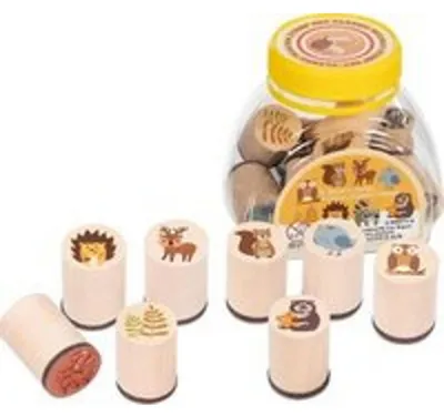 Produktbild von Stempel Waldtiere (8 Stempel)