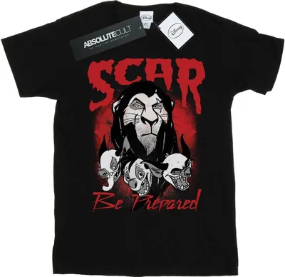 Produktbild von Disney - "The Lion King Be Prepared" T-Shirt für Damen BI29120 (XL) (Schwarz)