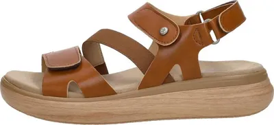 Image de Wolky Amara  Sandalen Plat - Cognac - Maat 38