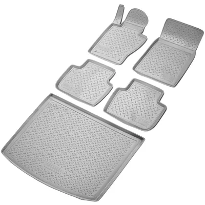Produktbild von Fußmatten & Kofferraumwanne Set passend für  BMW 5er E61 Touring | 2004-2010