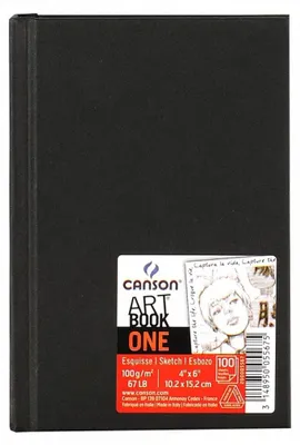 Produktbild von Skizzenbuch CANSON Art Book One 100 g/m² 98 Blatt 10,2 x 15,2 cm Hardcover