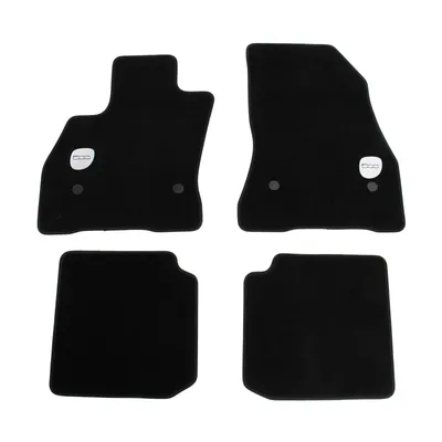 Produktbild von Original Fiat Fußmattensatz 4 Teilig 500-Logo Dark Chrome 500L 50926900