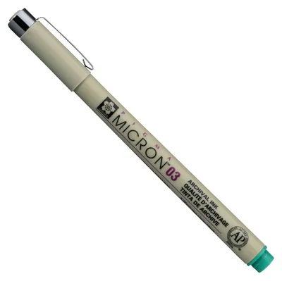 Produktbild von SAKURA Pigma Micron Fineliner GRÜN - 04 0,40 mm