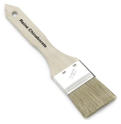 Produktbild von Nölle Flachpinsel 1. Stärke, reine helle Chinaborste, Größe 1,5 " 00056173